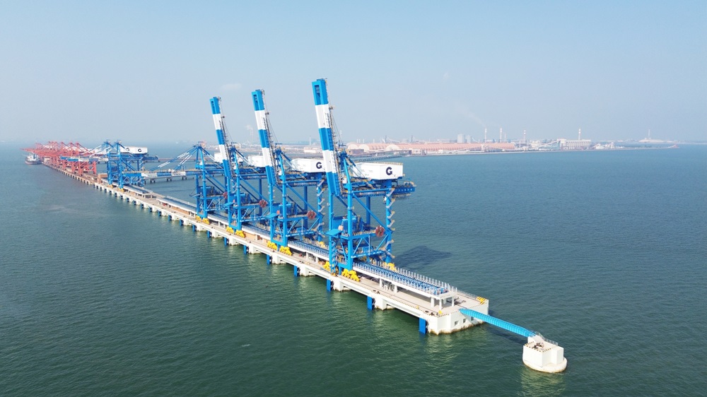  西部陸海新通道再添新引擎！廣西最大自動化干散貨泊位正式啓用運營