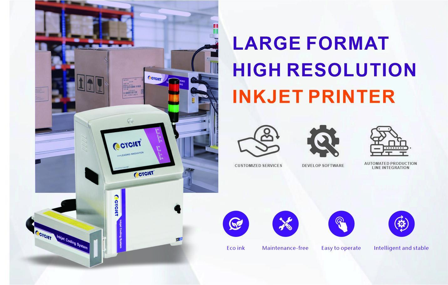 CYCJET laege format high-resolution inkjet printer