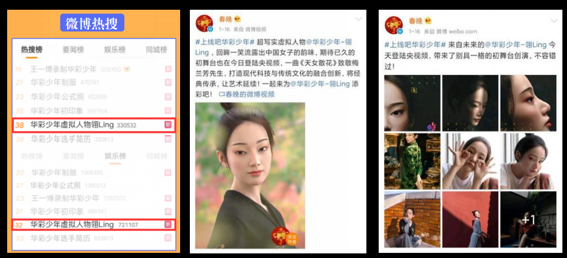 出道2周年:虚拟人翎怎么玩转元宇宙里的国风时尚