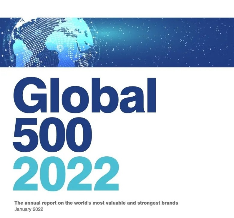 大金入选Brand Finance2022 全球品牌价值500强企业